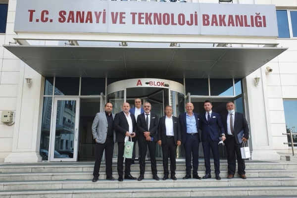 DESMUD Administration Minister of Industry and Technology Mr. Mustafa Varank and Deputy Minister Mr. Hasan Büyükdede visited.