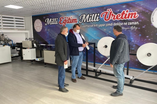 Yıldız Mehmet Rustu Visited Uzel Vocational and Technical Anatolian High School